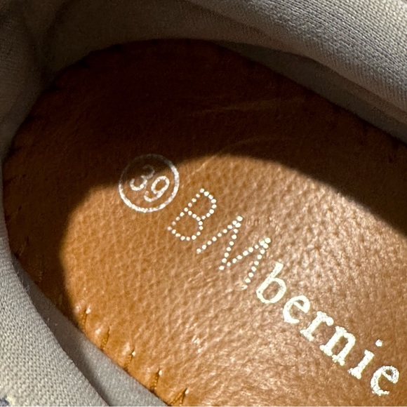 Bernie Mev Fabric and Leather Gray Slip-on Sneaker Sz 39/8-8.5 US - Picture 8 of 8